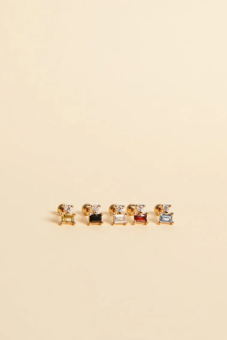 Piercing n°18 - Grenat