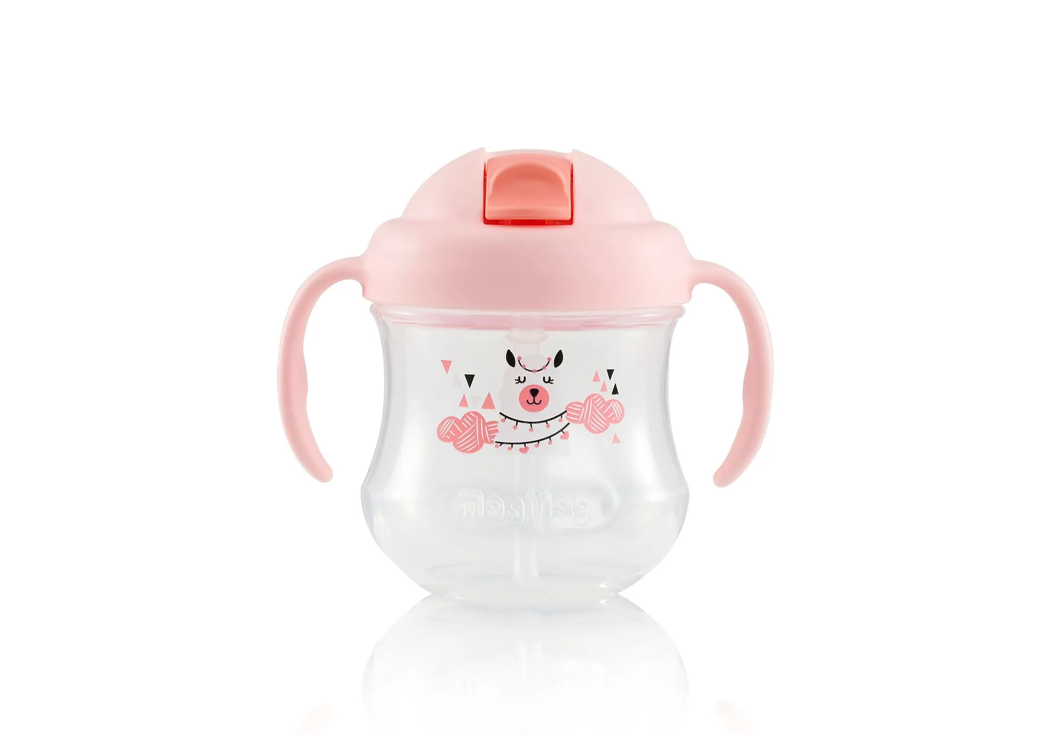 Pigeon MagMag Straw Cup - Matte Pink