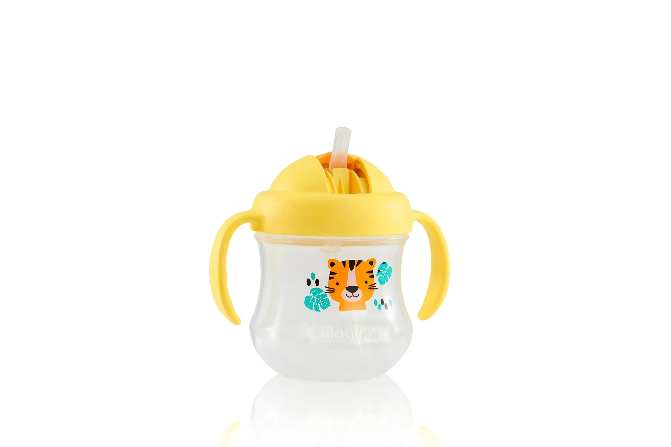 Pigeon MagMag Straw Cup - Matte Yellow