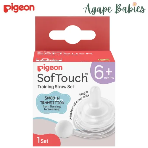 Pigeon Softouch Training Straw Set