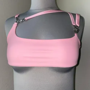 Pink // Asymmetrical Crop