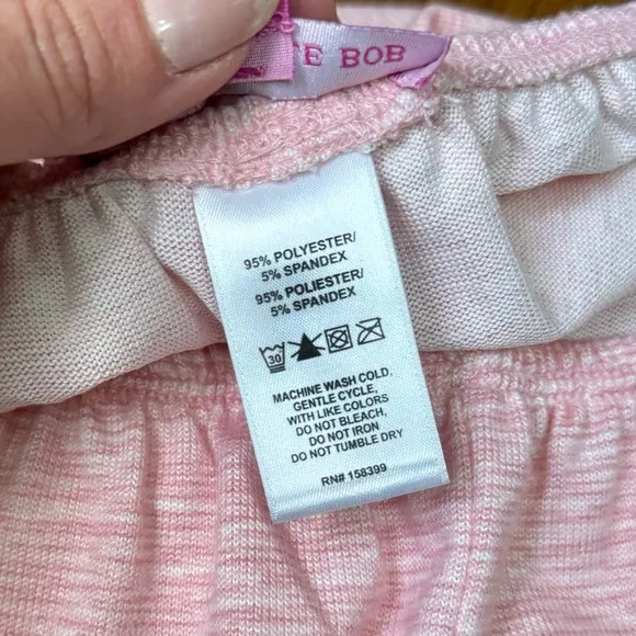 Pink Hale Bob Shirt and Pants Soft Lounge Set - Size M, NWT