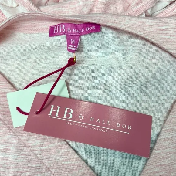 Pink Hale Bob Shirt and Pants Soft Lounge Set - Size M, NWT