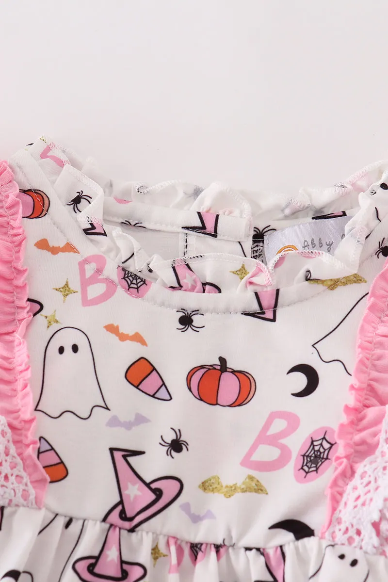 Pink Halloween Girl Bubble