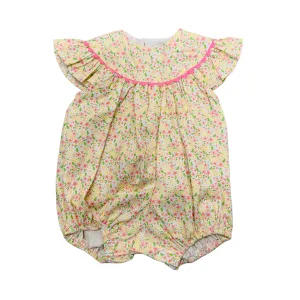 Pink/Yellow Floral Bubble