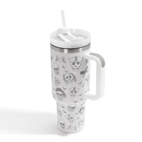 Pirate Skull 40oz Tumbler