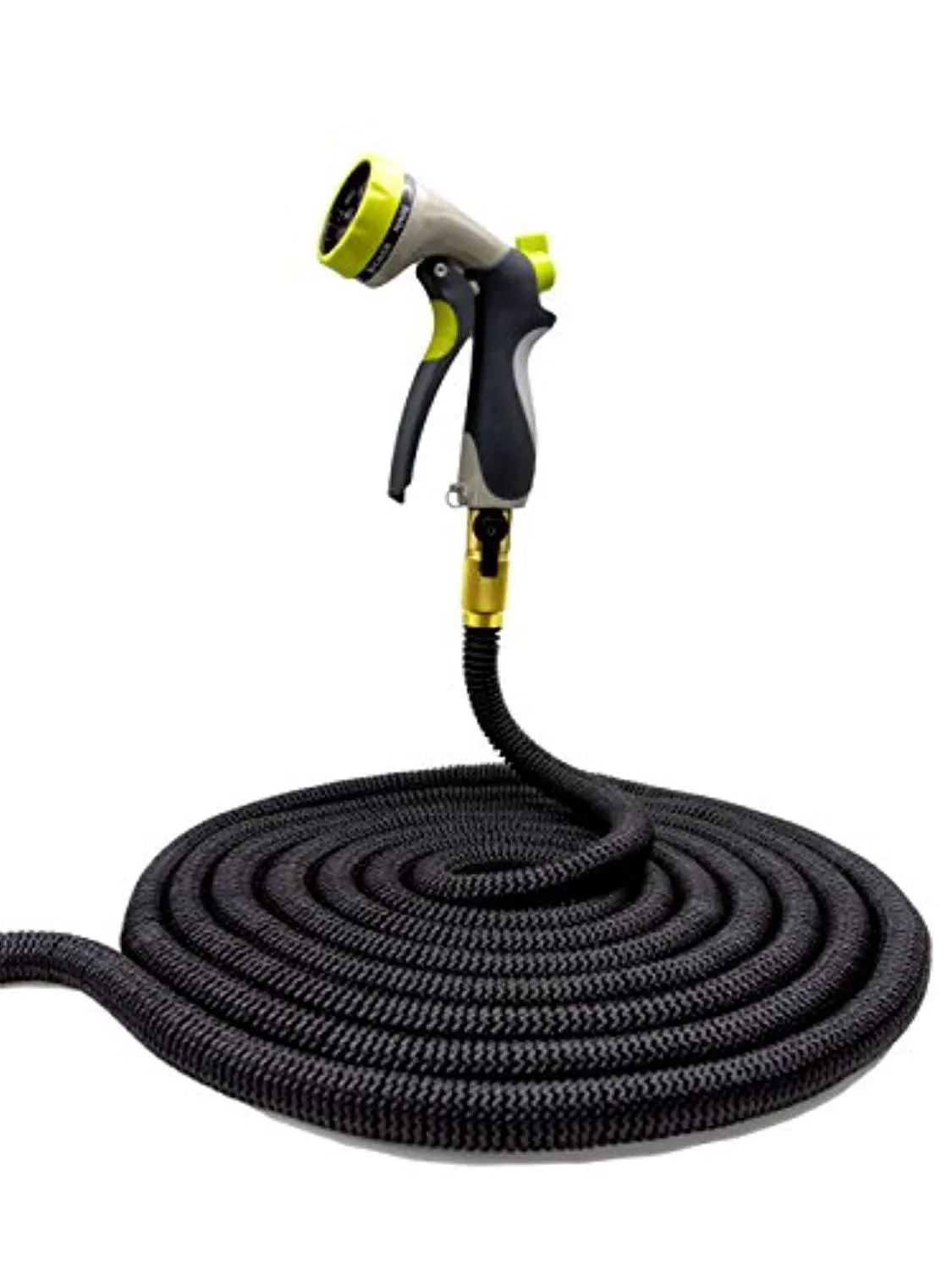 Pocket Hose  Magic Expanding Hose with Brass Fittings - Comes with High Pressure Nozzle (50 Foot)