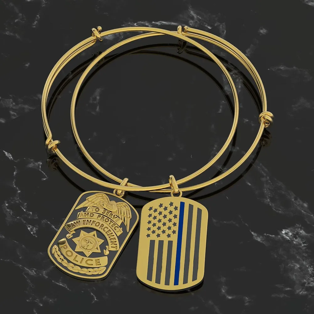 Police dog tag