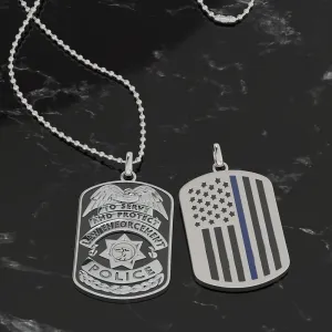 Police dog tag