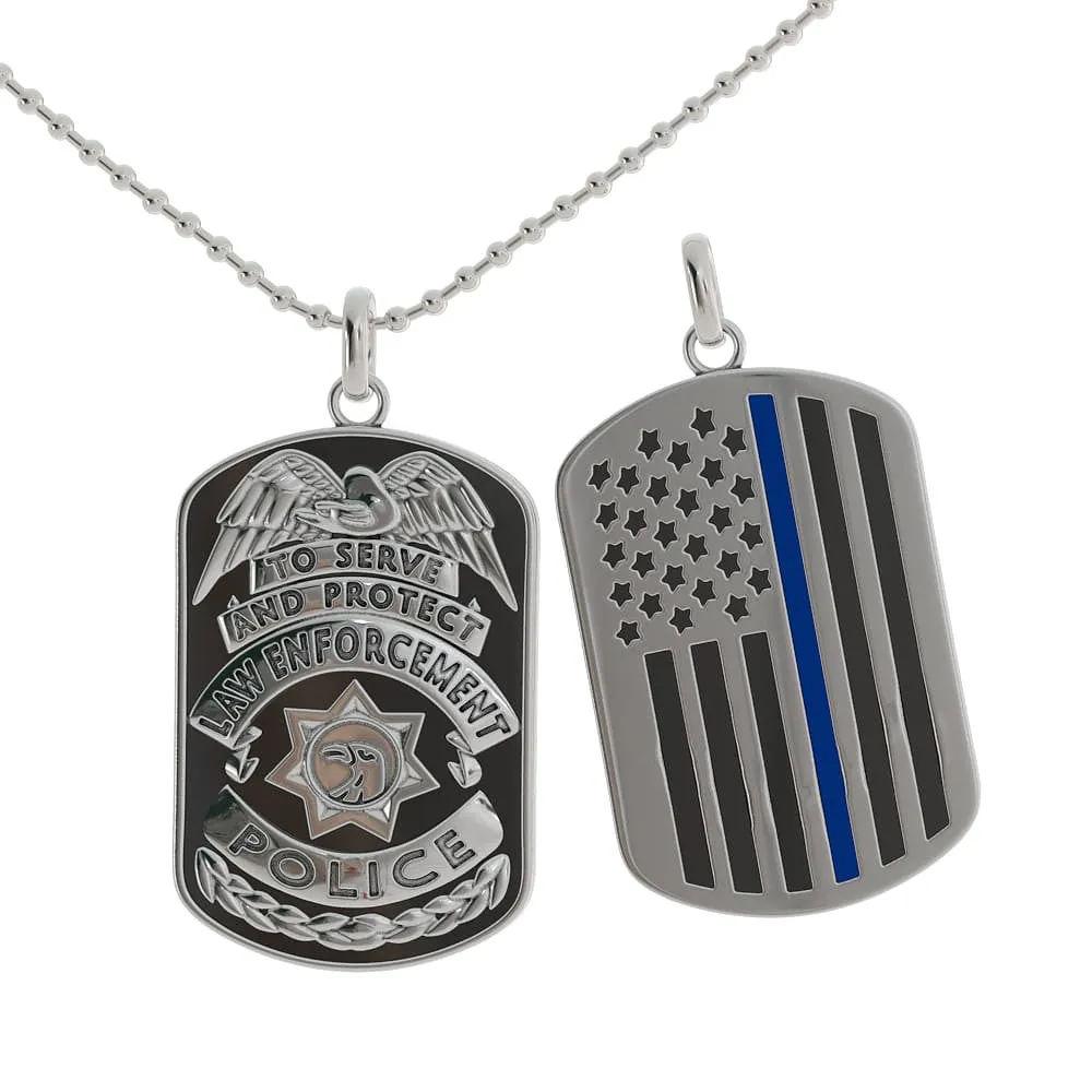 Police dog tag