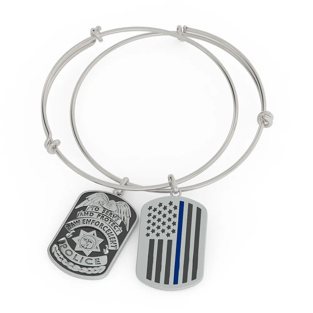Police dog tag