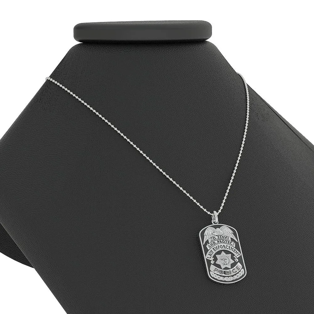 Police dog tag