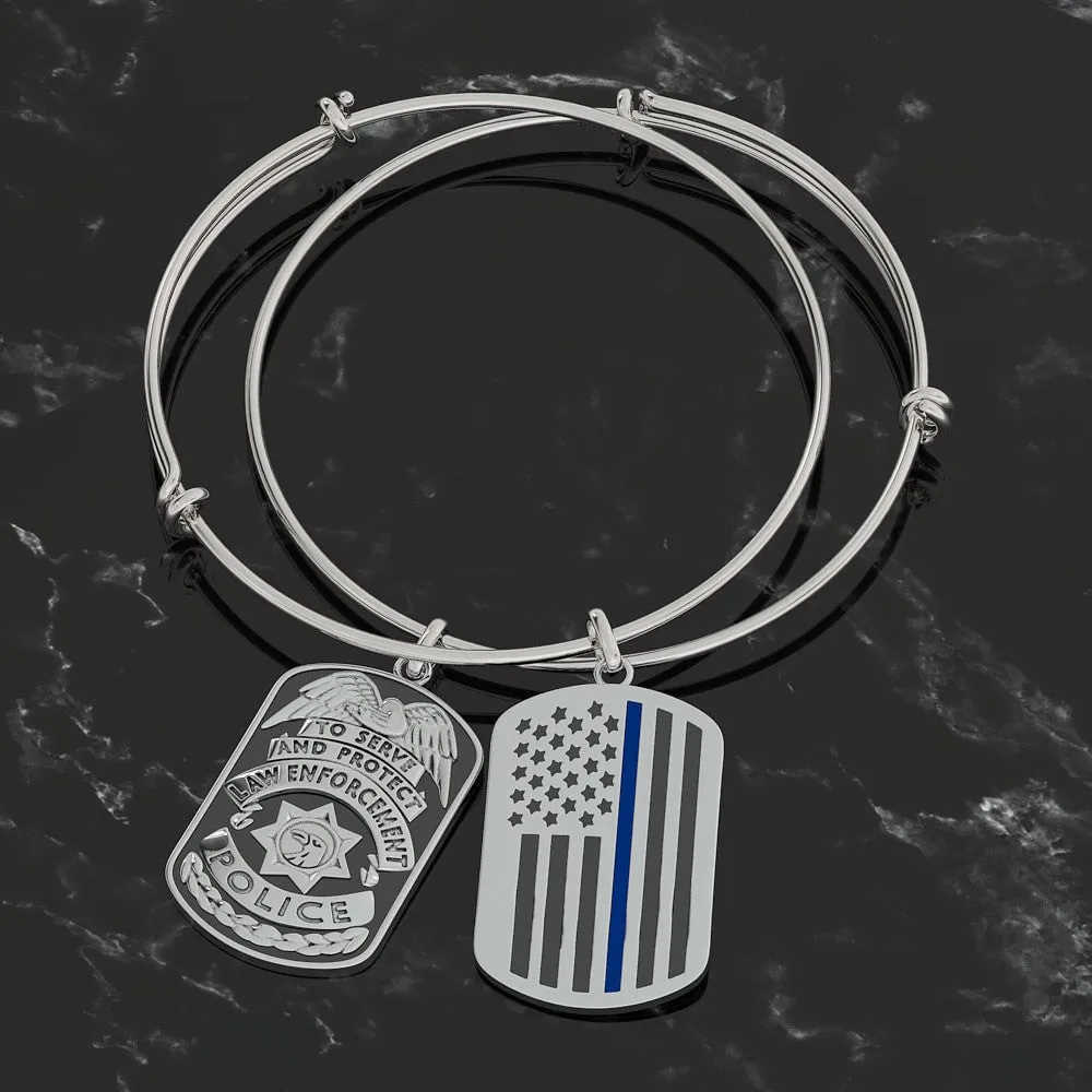 Police dog tag