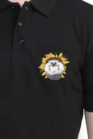 Polo Neck T-Shirt (Men) - Sunny Side Up (10 Colours)