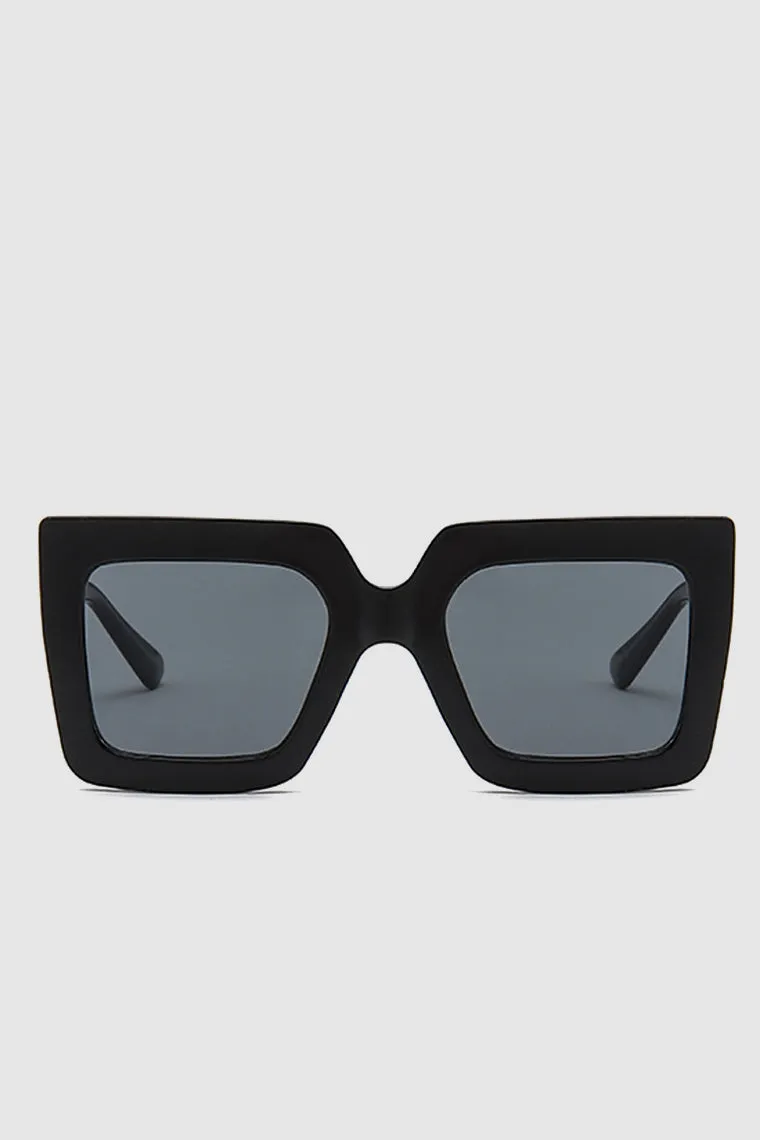 PopBae Women's Square Sunglasses In Sienna And Orange Ombre