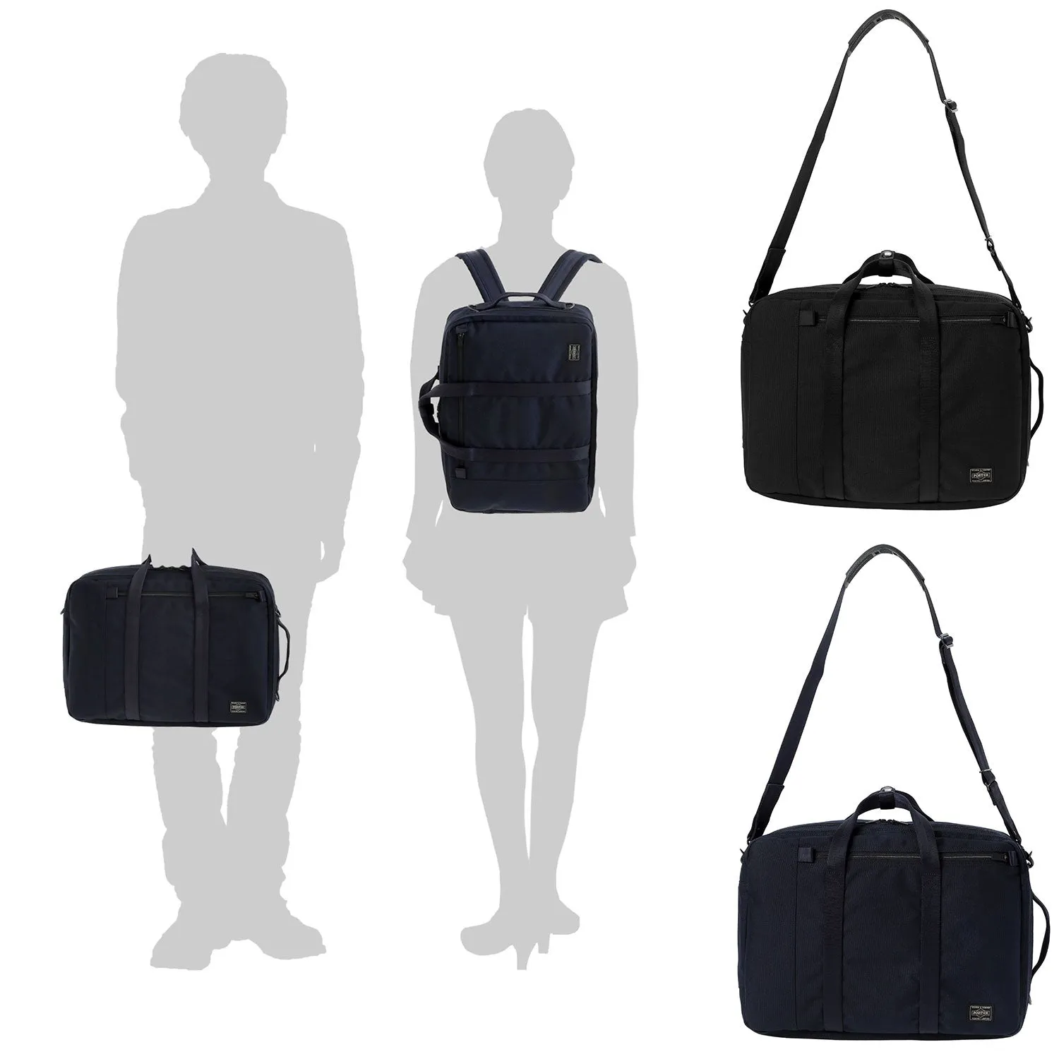 PORTER TENSION 3WAY BRIEFCASE [ 627-16561 ]