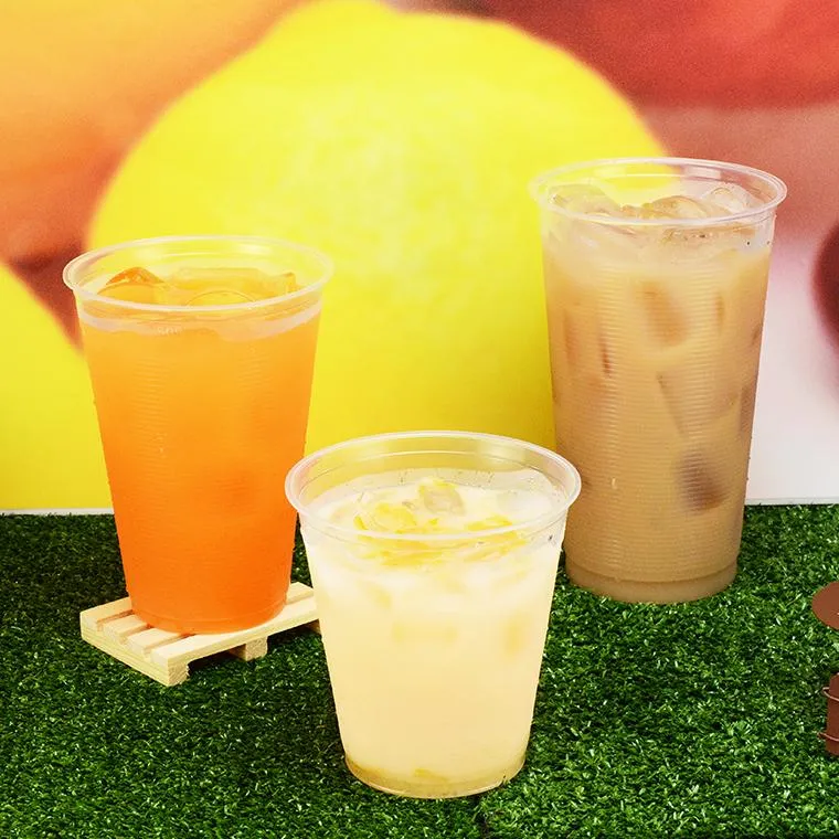 PP Clear Cups 95mm 700cc (20 oz) 1000 cups.  Perfect for cup sealing machine and/or dome and flat lids.