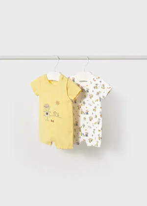 Pre-Order Mayoral 1707 Set of Two Rompers