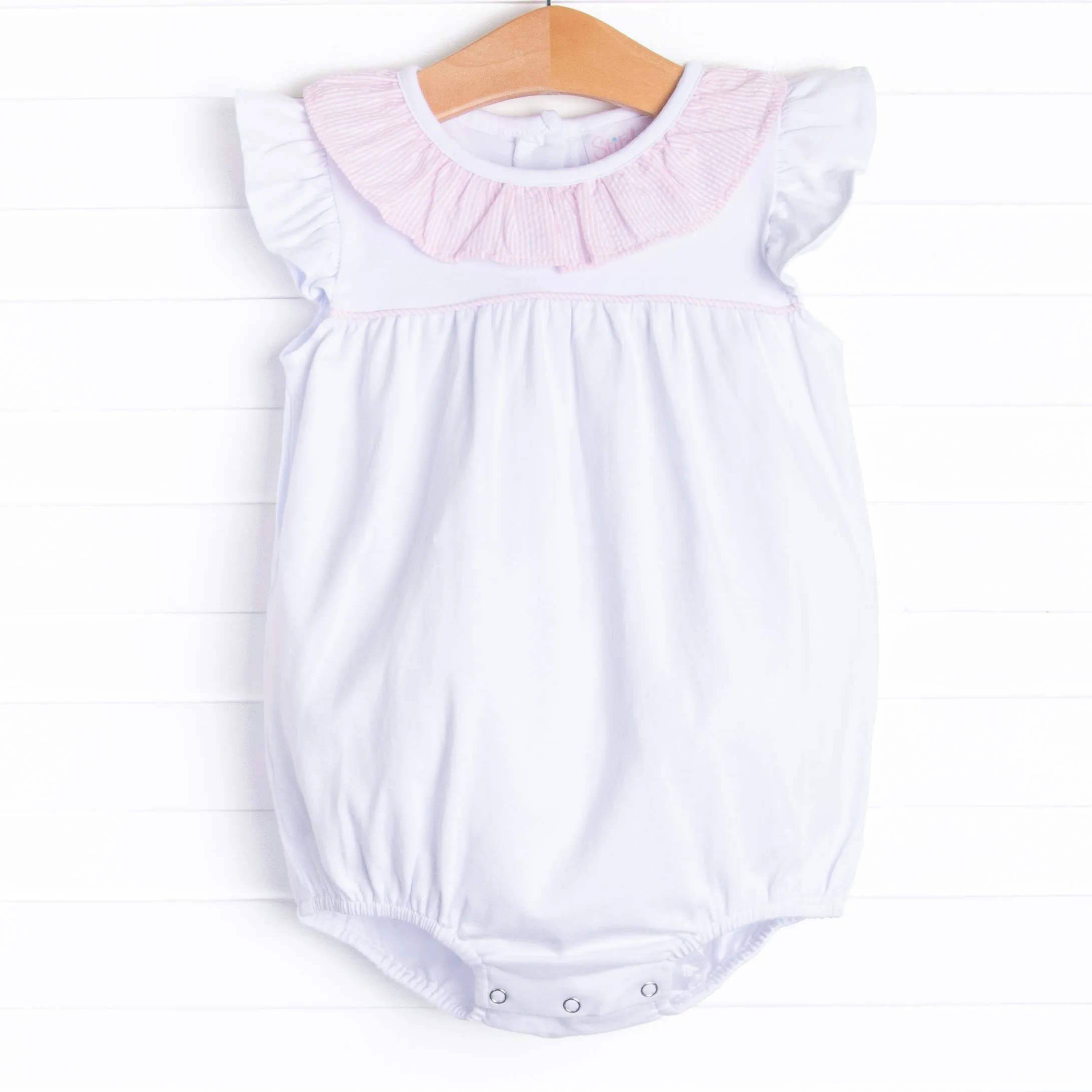 Pretty in Pink Bubble, White
