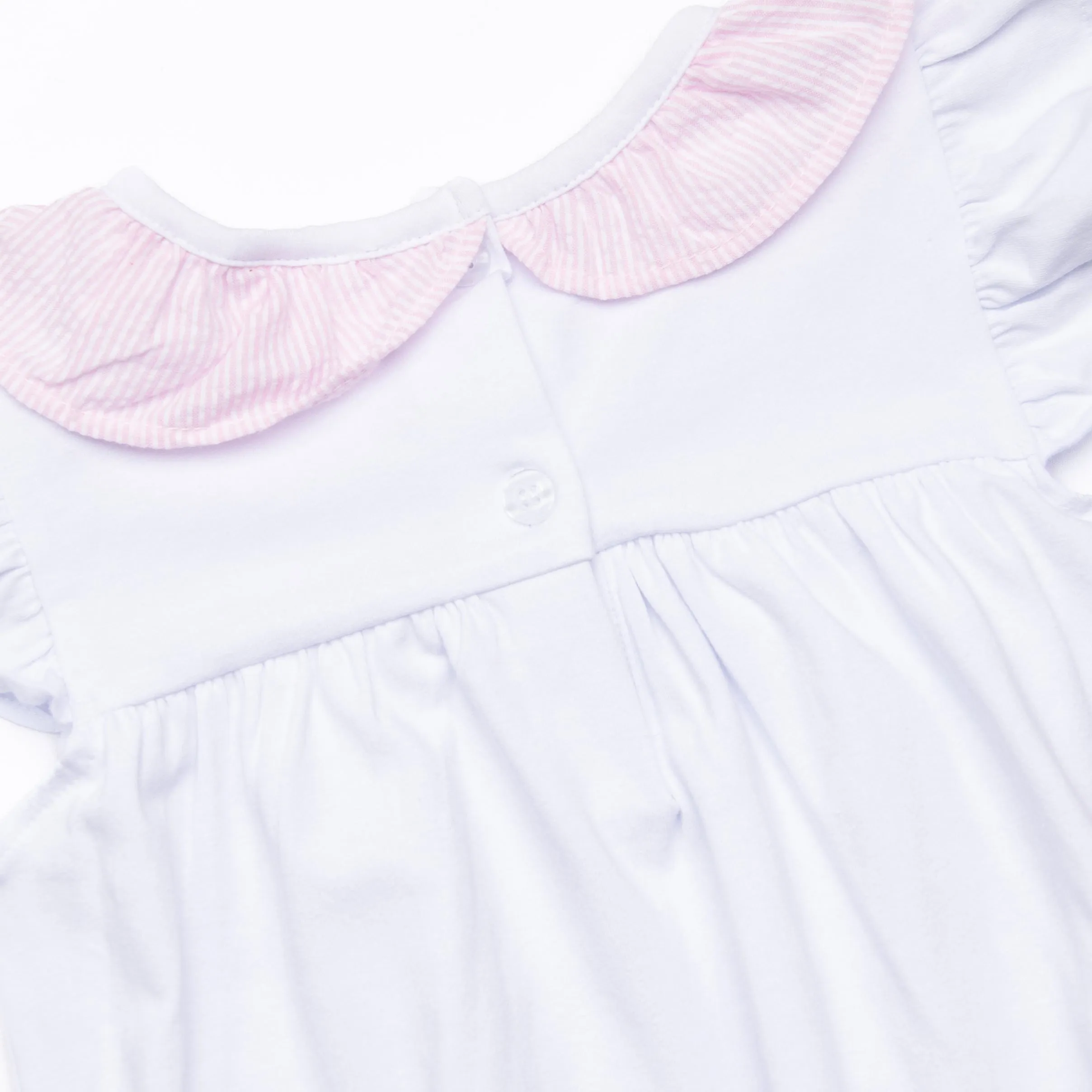 Pretty in Pink Bubble, White