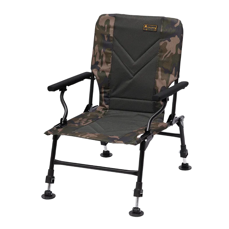 Prologic Avenger Relax Camo Chair w/ Armrest & Covers