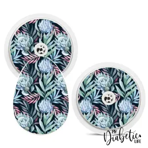 Protea & Eucalyptus - Bubble Reader Sticker