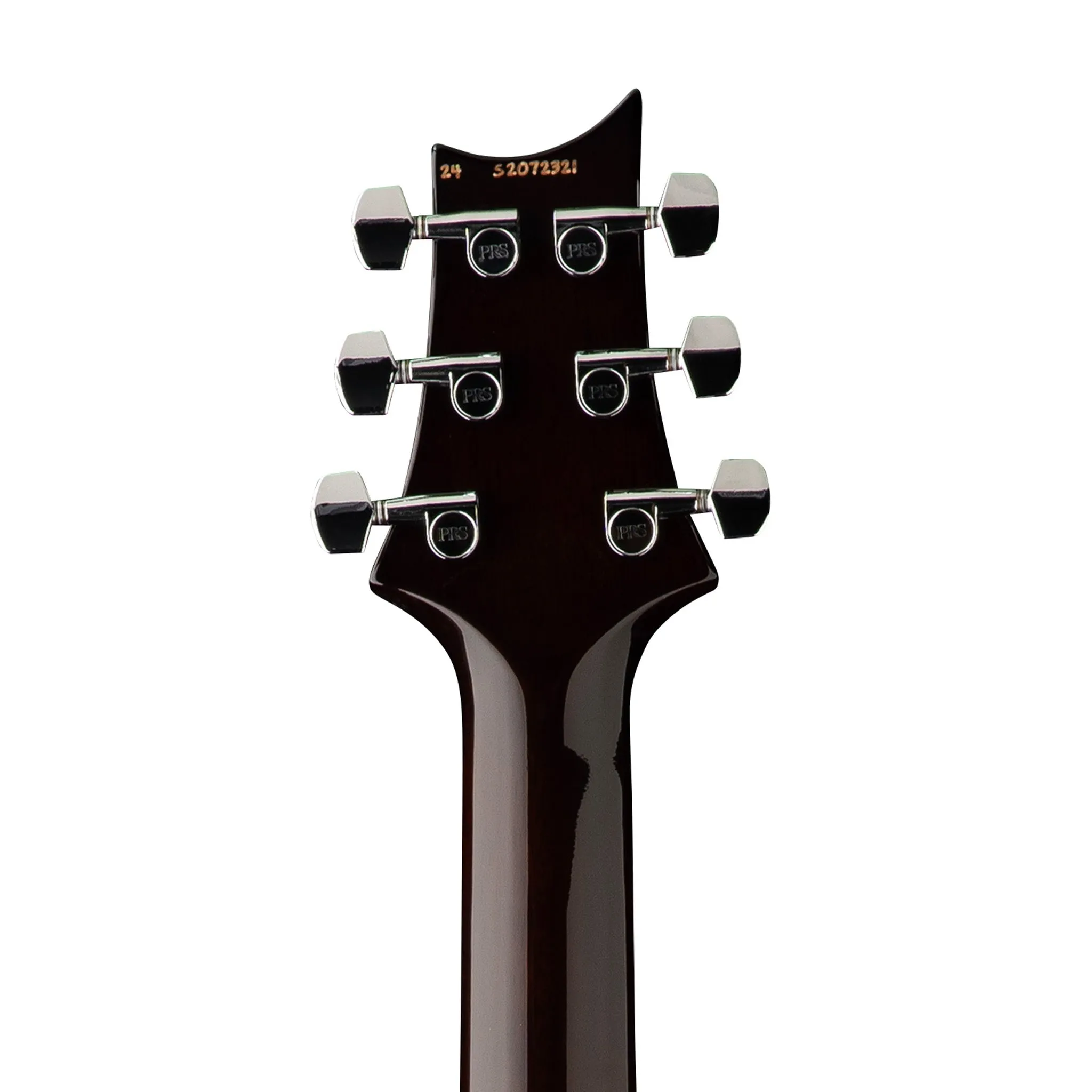 PRS S2 Custom 24 Electric Guitar, Black Amber