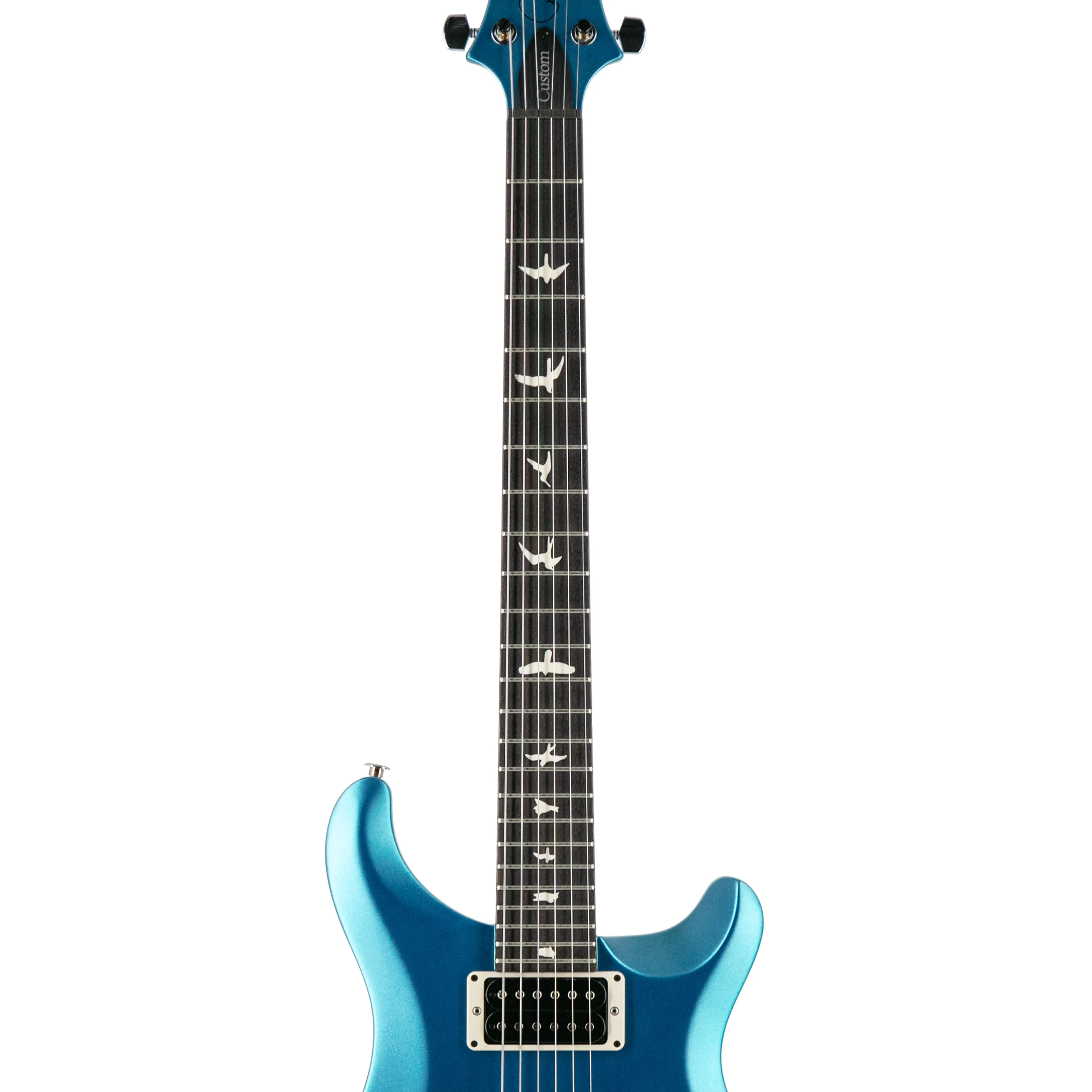PRS S2 Custom 24 Electric Guitar w/Bag, Custom Color, Frost Blue Metallic
