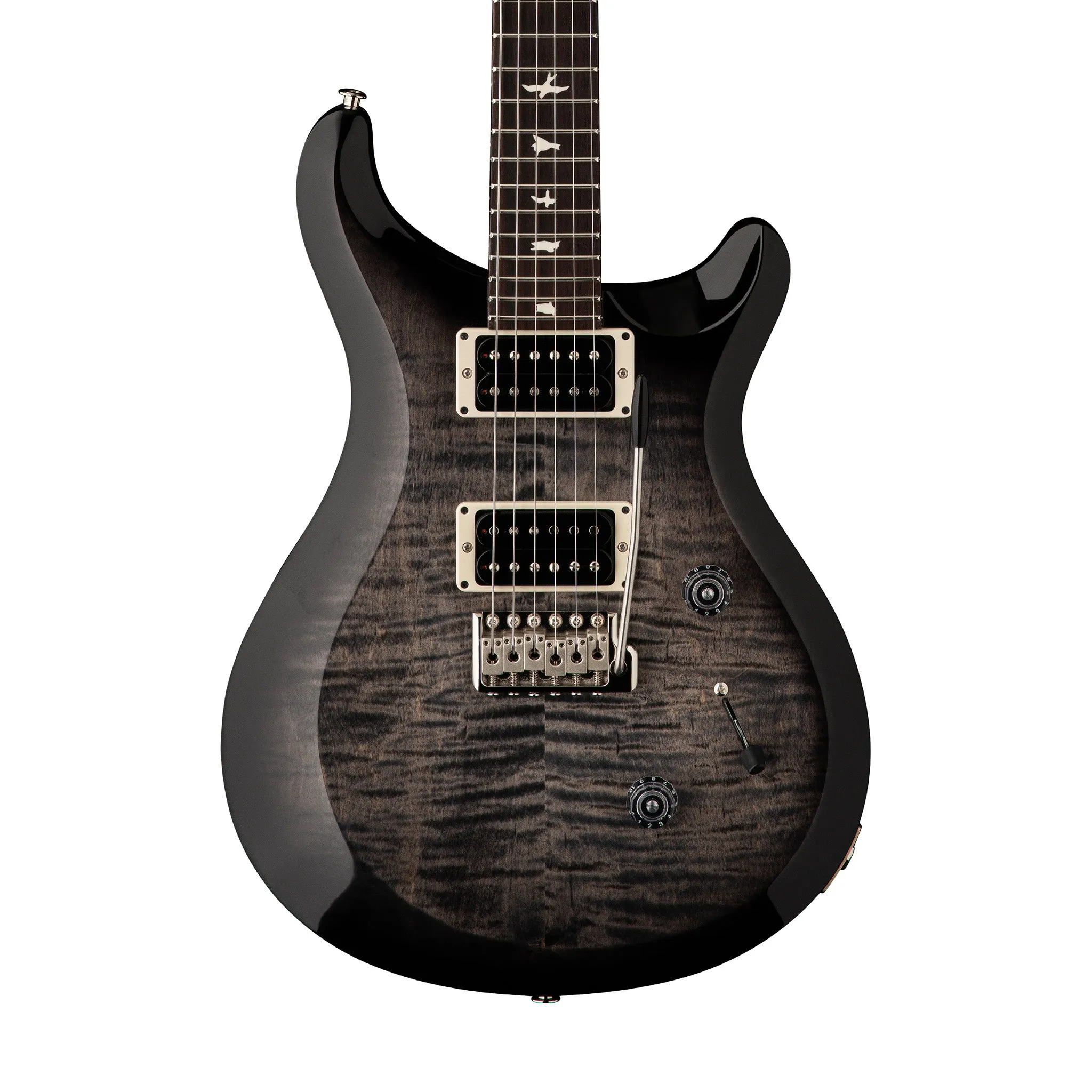 PRS S2 Custom 24 Electric Guitar w/Bag, Faded Gray Black Burst