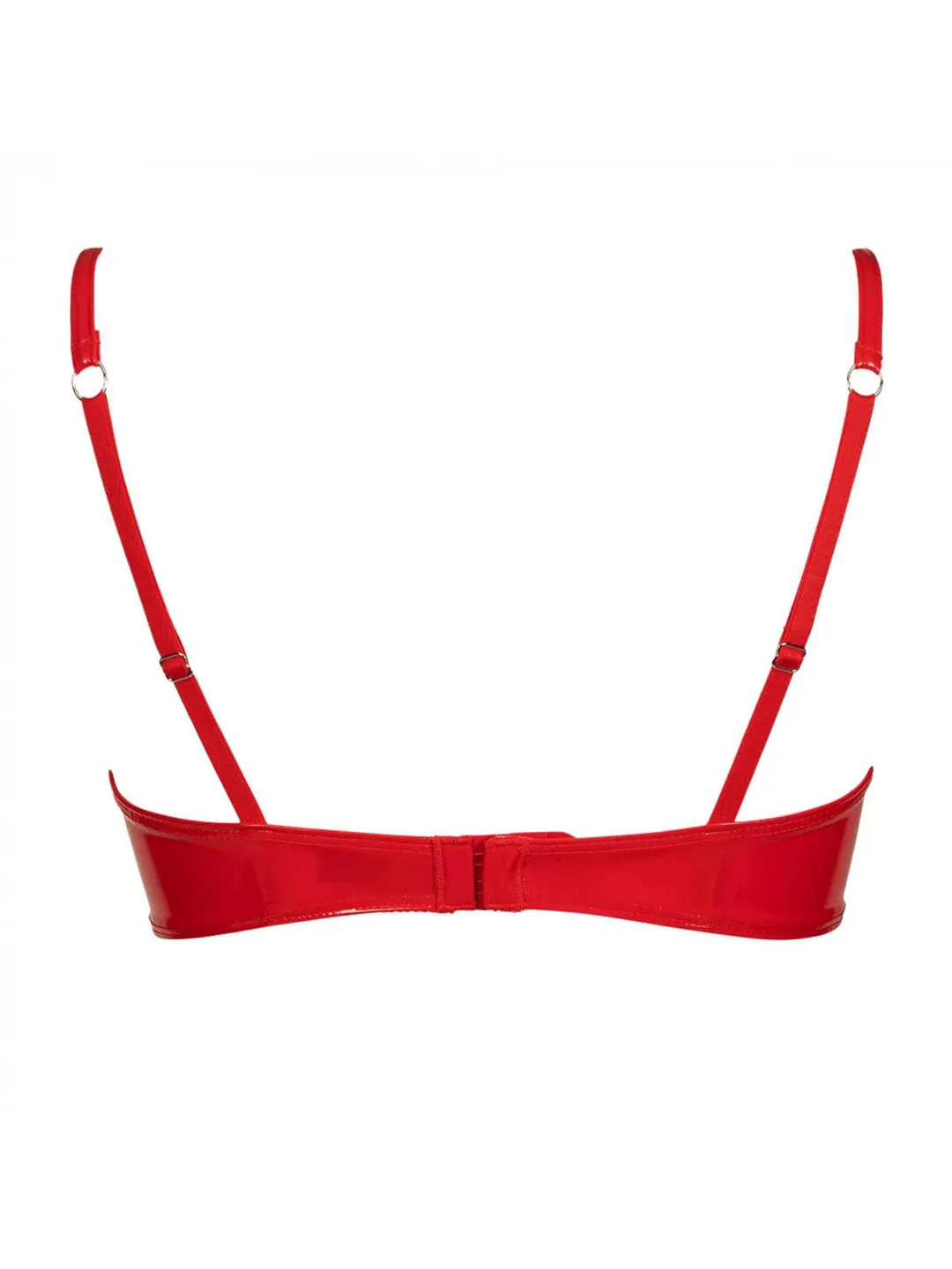 PVC Cut Out Bra