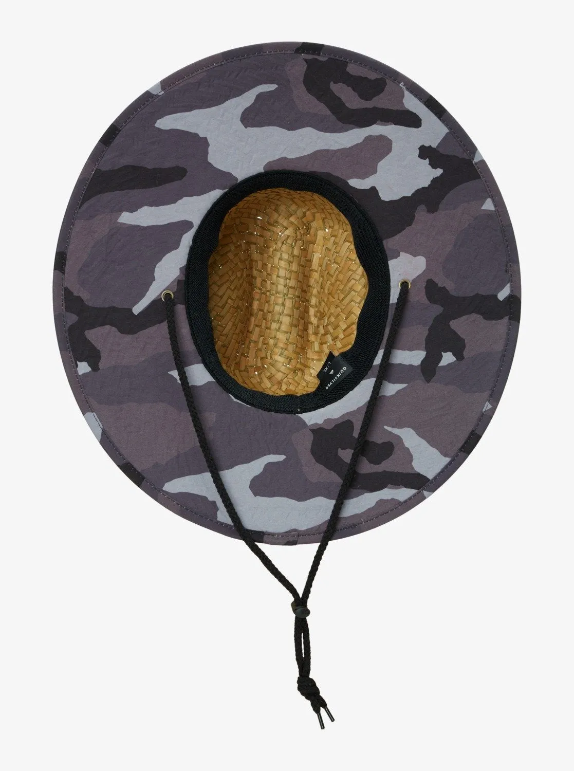 Quiksilver Mens Outsider Straw Lifeguard Hat