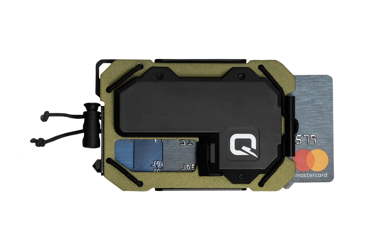 QuiqLite TAQ Wallet - OD GREEN