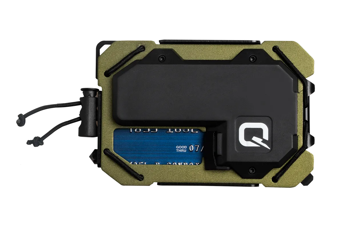 QuiqLite TAQ Wallet - OD GREEN