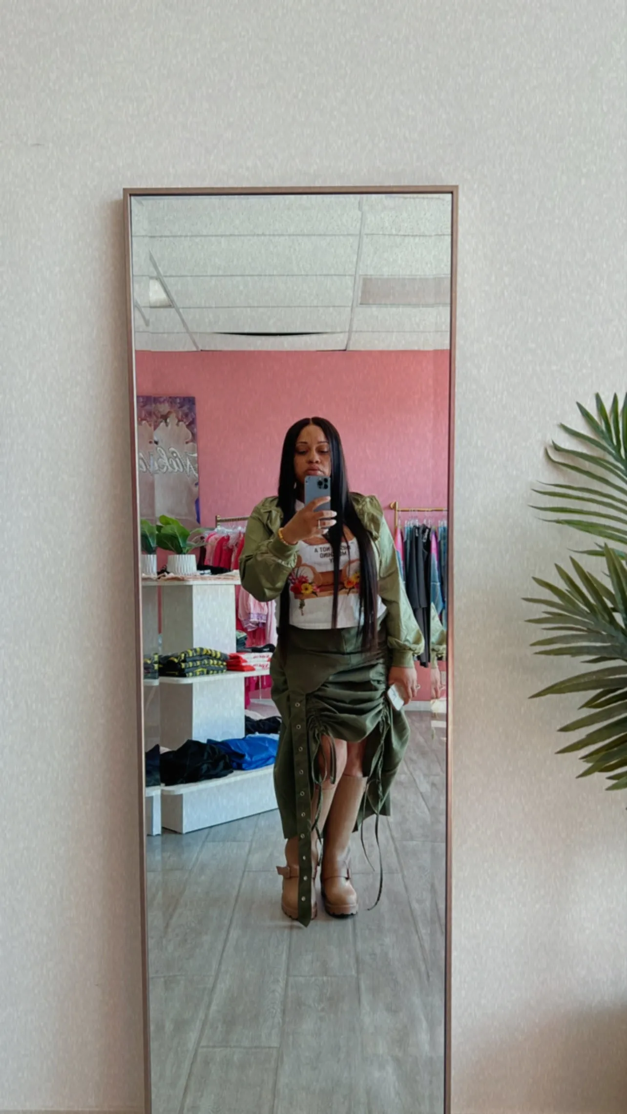 "Heavy Artillery" Asymmetrical Skirt
