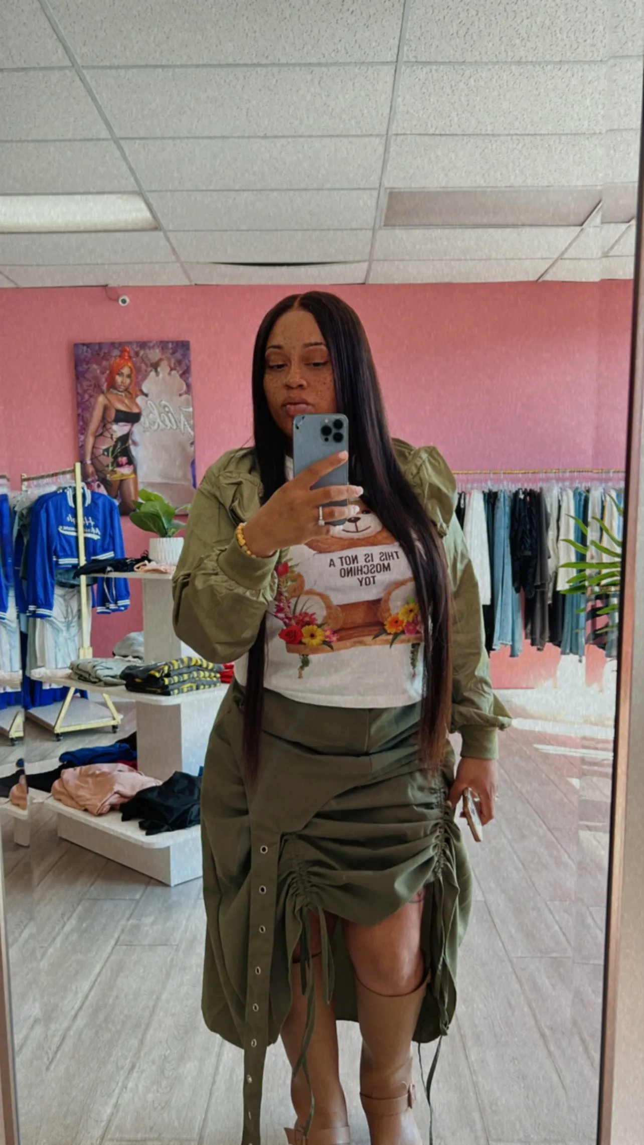 "Heavy Artillery" Asymmetrical Skirt