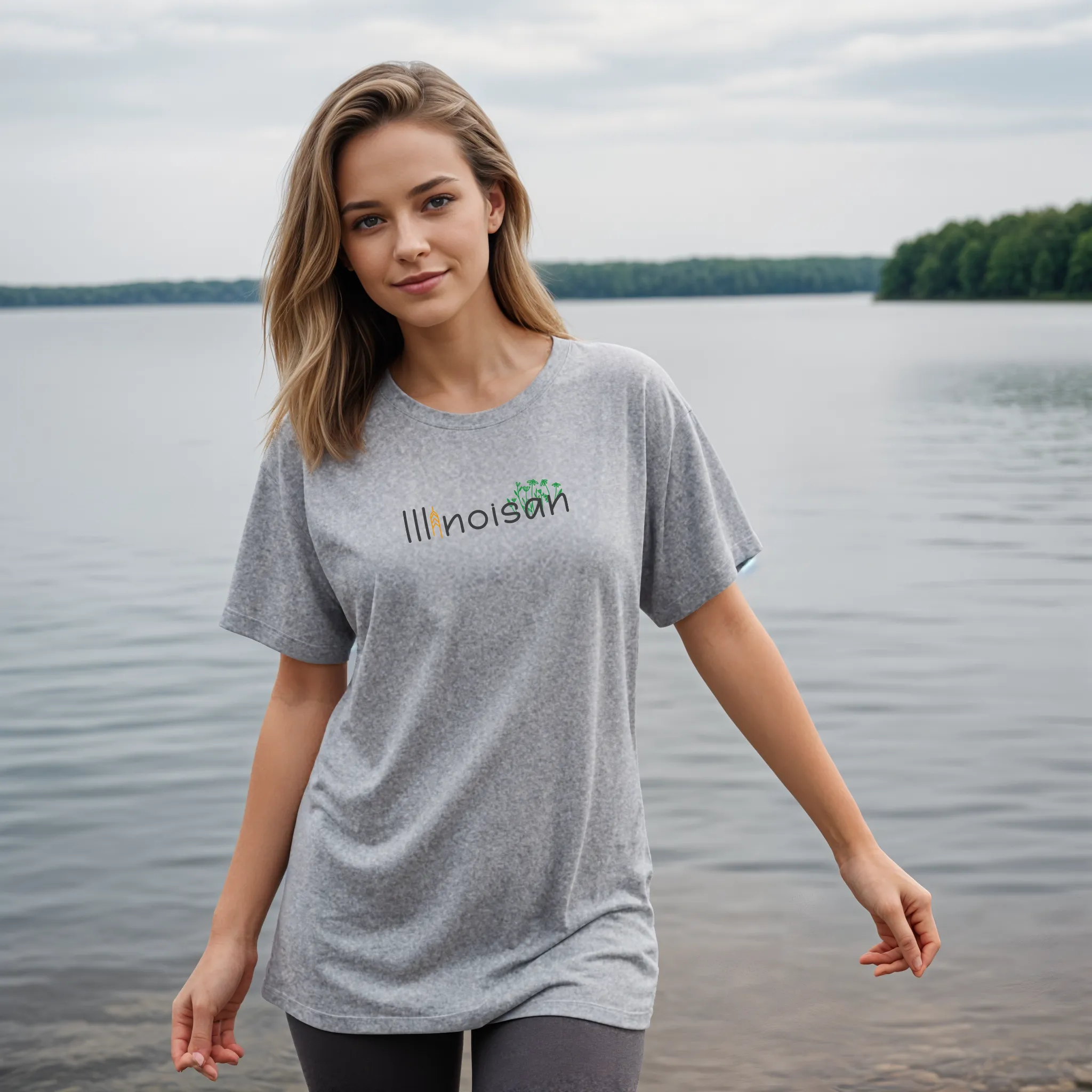 "Illinoisan" Relaxed Fit Crew Unisex T-Shirt