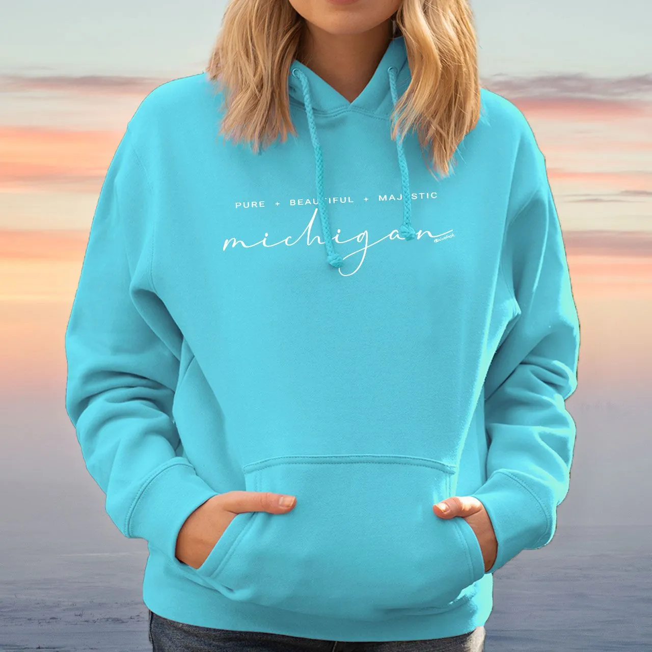 "Majestic" Relaxed Fit Classic Unisex Hoodie