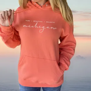 "Majestic" Relaxed Fit Classic Unisex Hoodie