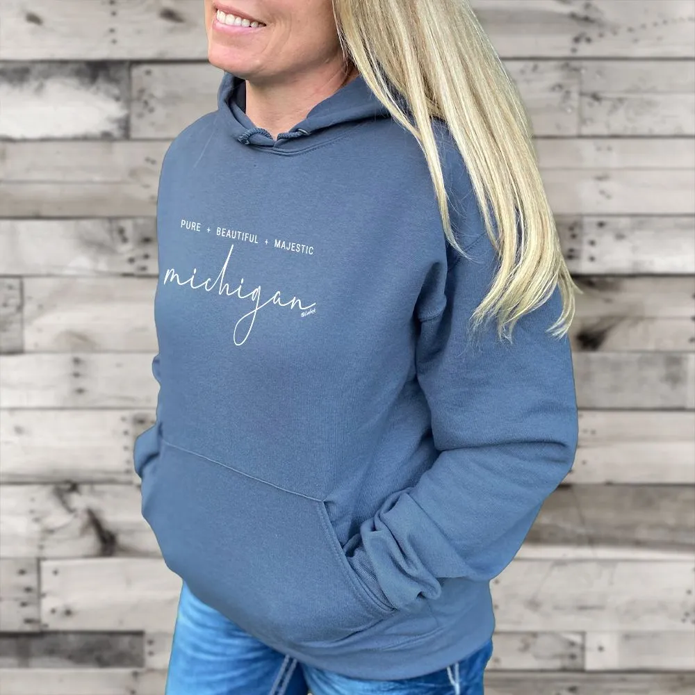 "Majestic" Relaxed Fit Classic Unisex Hoodie