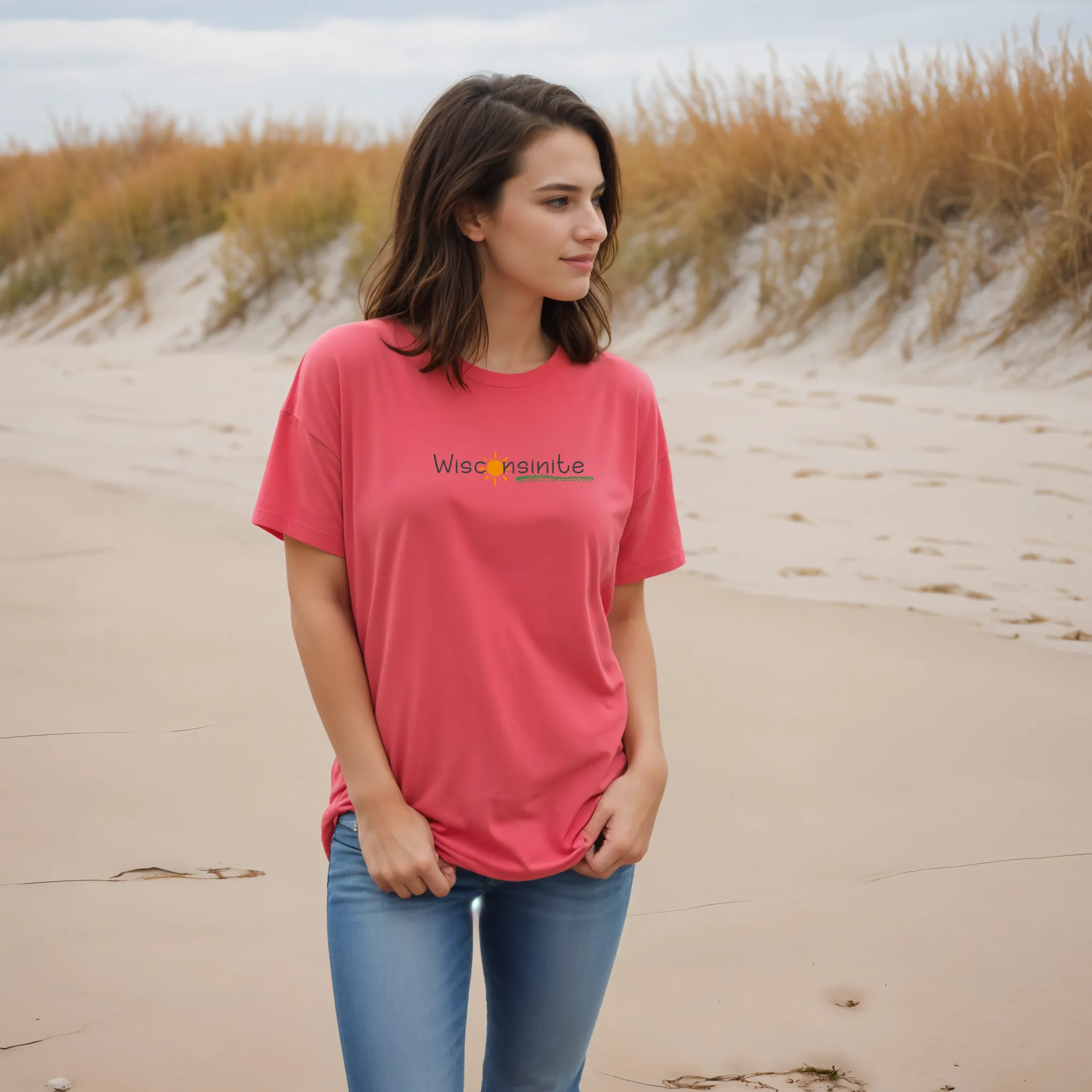 "Wisconsinite" Relaxed Fit Crew Unisex T-Shirt