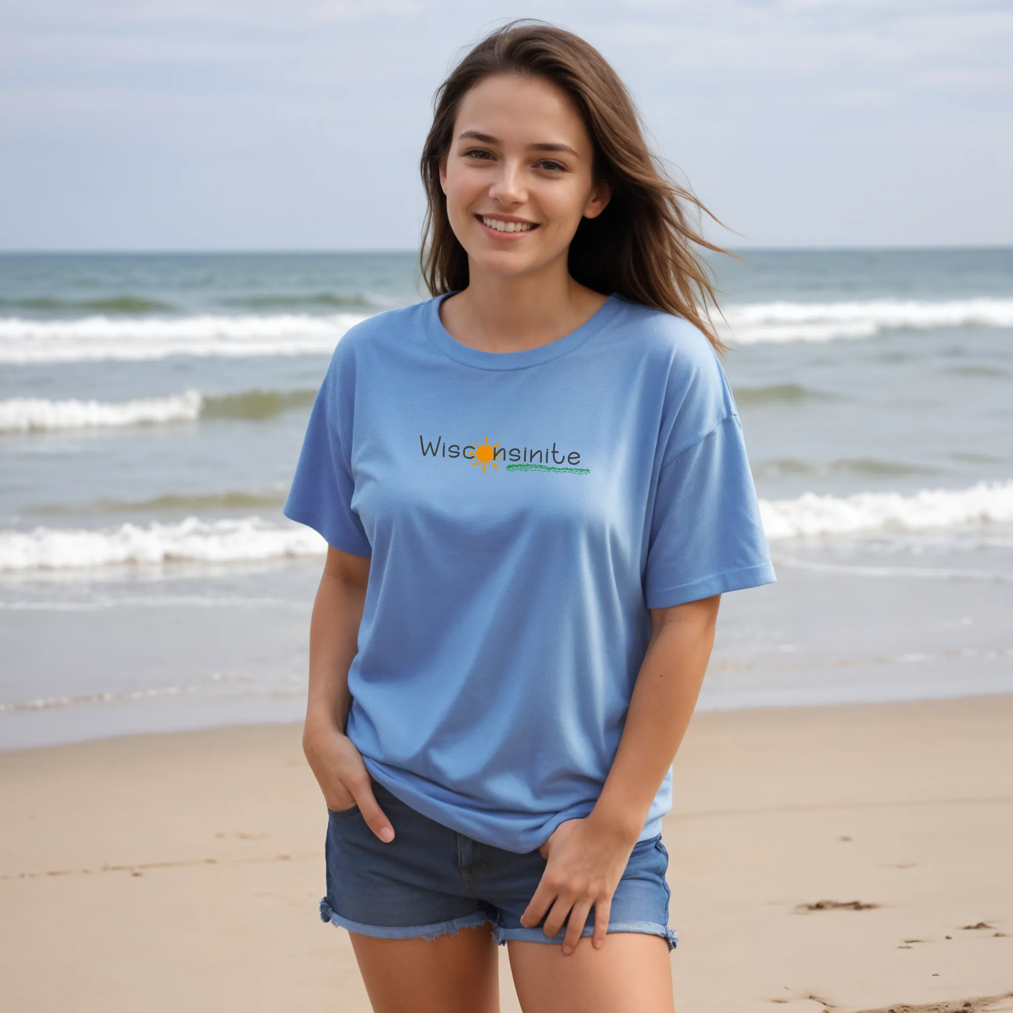"Wisconsinite" Relaxed Fit Crew Unisex T-Shirt