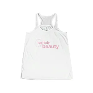 Radiate Beauty Women's Flowy Racerback Tank