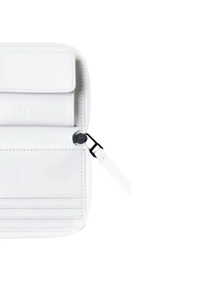 Rains Cartera Small Wallet Blanca