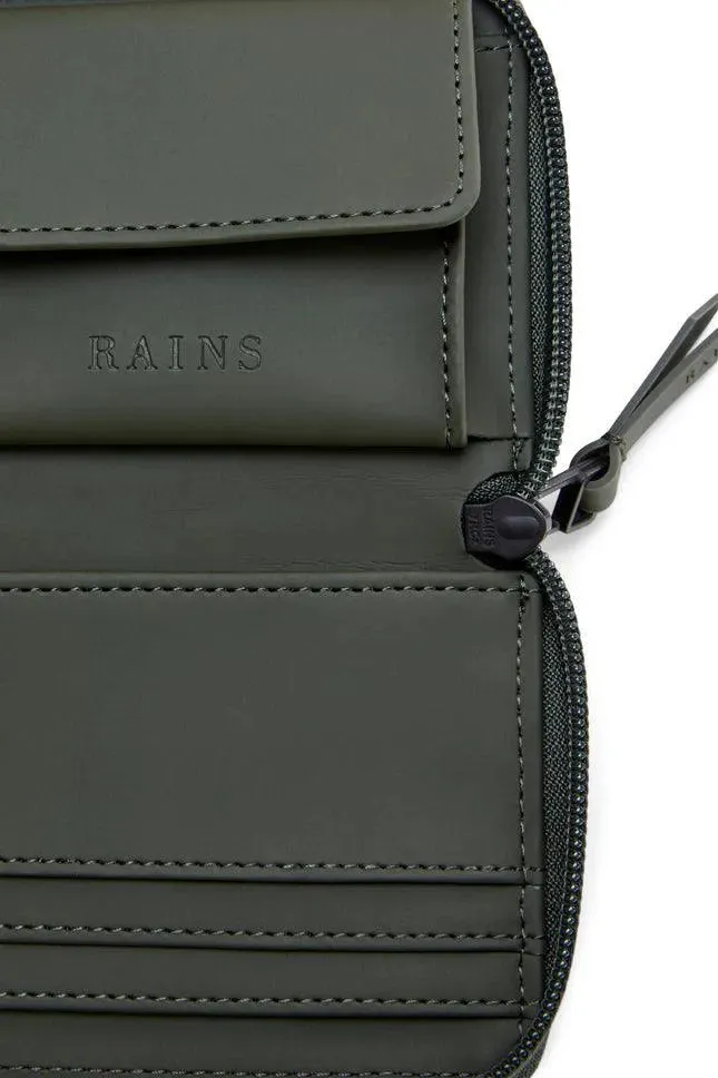 Rains Cartera Small Wallet Verde