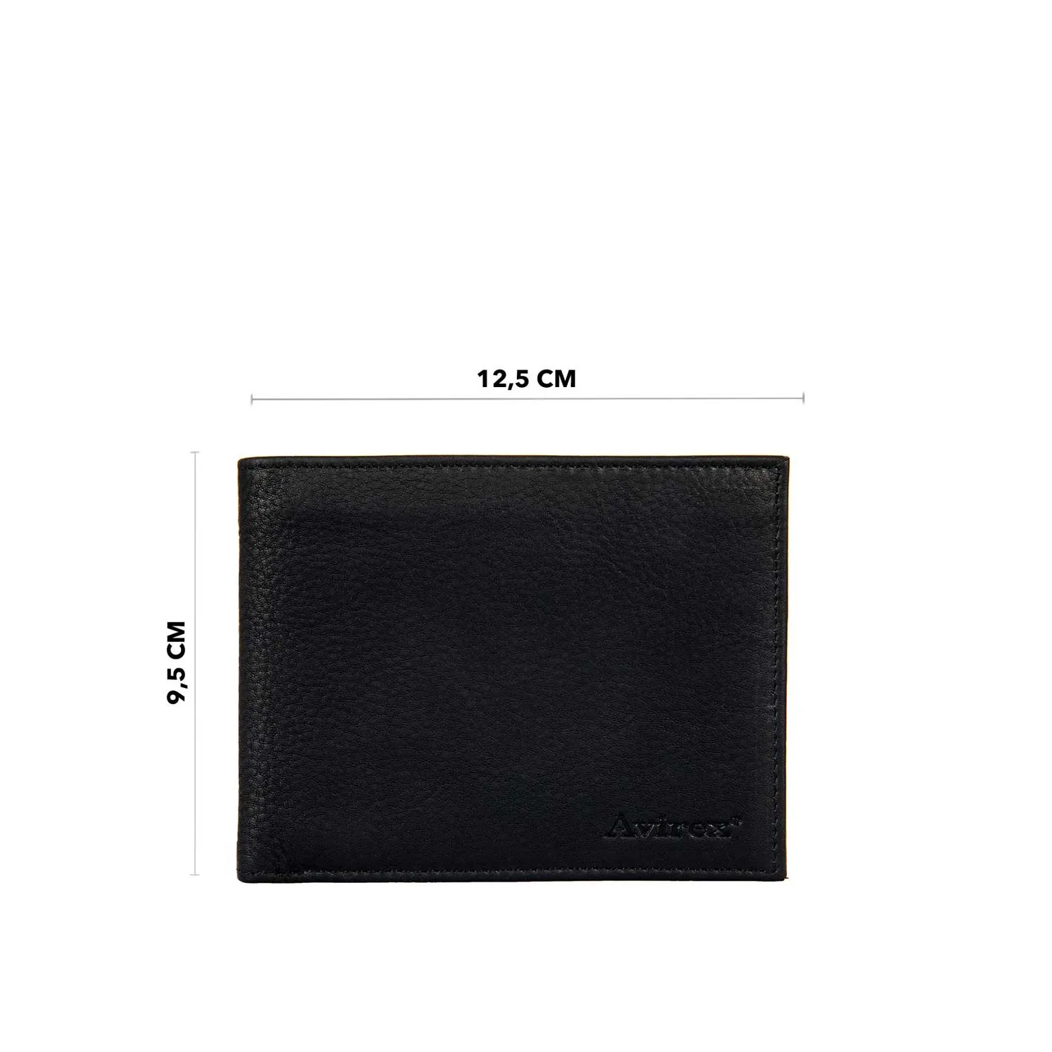 Ranger Leather Coins Wallet - Black (RNG07-100)