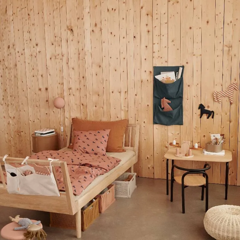 Ray Crib Organizer für Kinderbetten aus 100% Bio Baumwolle