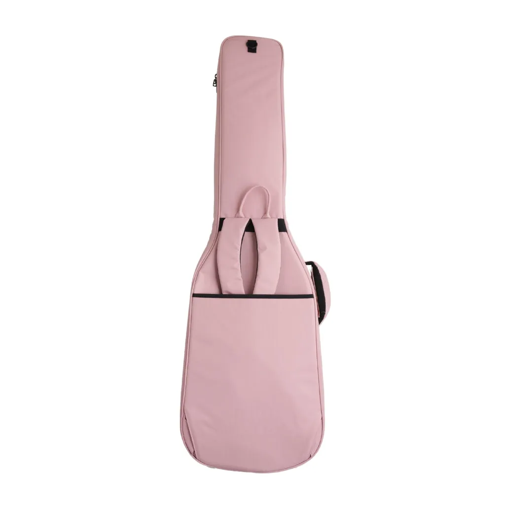Real Mission Bass Gigbag - Nameless Brand Logo - Pink