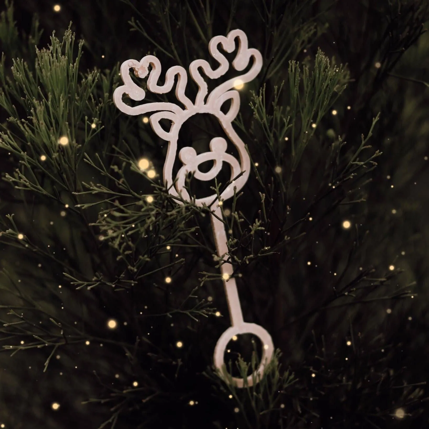 Reindeer Eco Bubble Wand