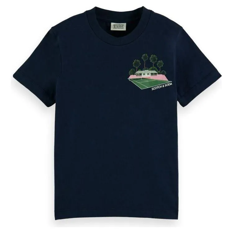 Relaxed-Fit Short-Sleeved Tee - Night