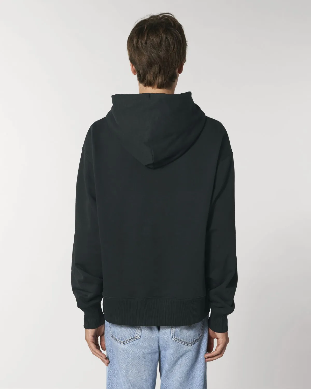 Relaxed Hoodie "Il Tucano" - Black